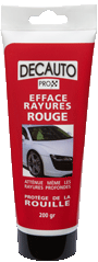 efface rayures rouge decapex